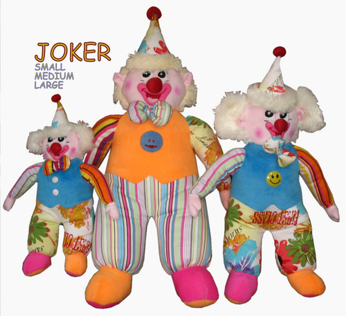 six flags joker plush