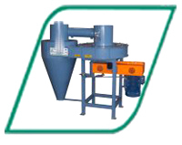 Impact Hullers with Cyclone