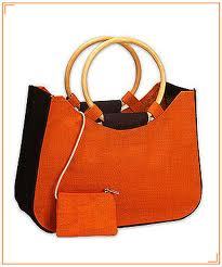 cane handle jute bag