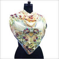 Digital Print Scarves - Silk, 39x39 Inches & 20x74 Inches | Smooth Texture, Skin-friendly, Superior Tearing Strength, Colorfastness