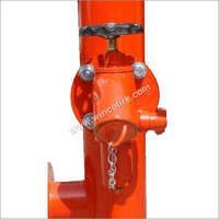 Pressure controlled hydrant valve