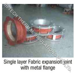 Single Layer Fabric Expansion Joints - Fabric Material | Corrosion Resistance, Robust Performance, Easy Installation, Flawless Finish