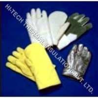 High Temperature Hand Gloves - Excellent Quality Raw Materials, Full Fingered Design, Customized Color Options, Enhanced Durability And Comfort For Industrial Hazard Protection