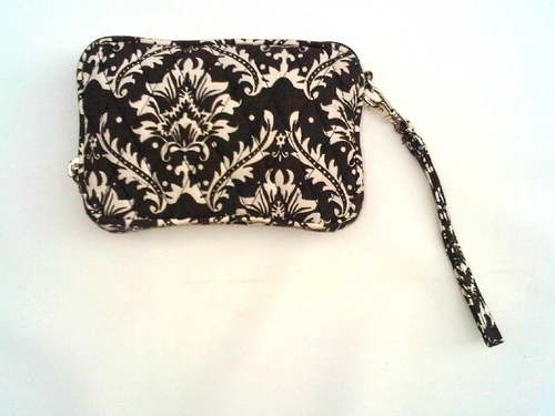 Printed Quilted Cotton Pouch