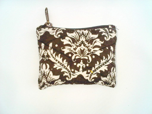 Quilted Cotton Pouch