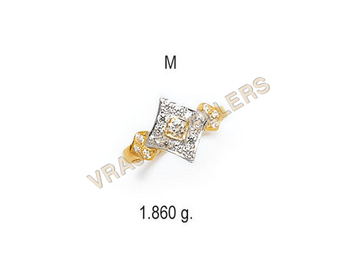 Gold Diamond Ring M