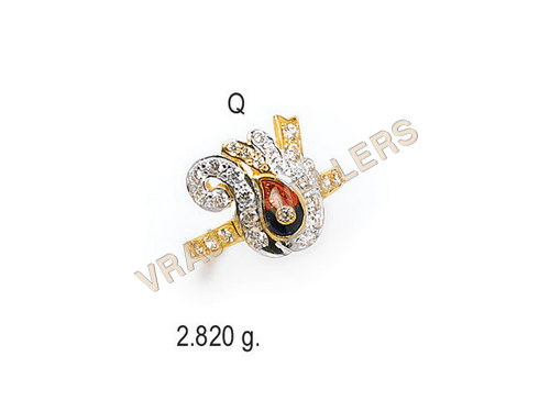 Rajwadi Gold Ring Q