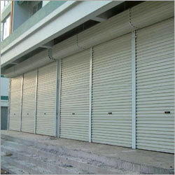 Industrial Motorized Rolling Shutters