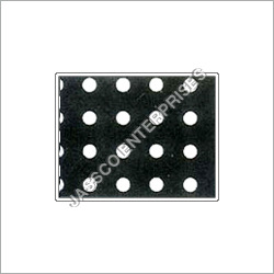 Round Hole Perforated Sheet Straight Pitch