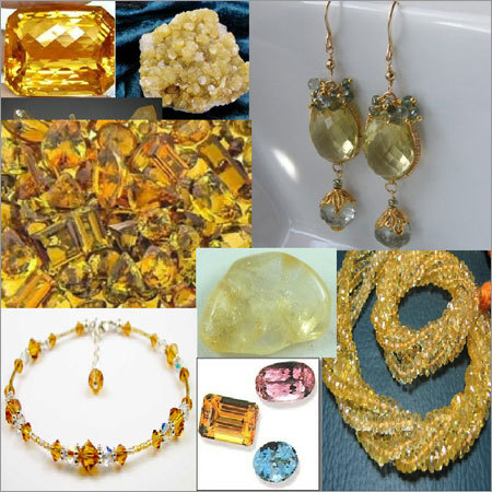 Citrin Beads Jewellery