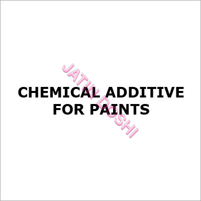 Chemical Additive For Paints Application: Printing Industry
