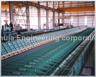 Automatic Rake Type Colling Bed