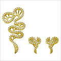 Gold Diamond Earrings