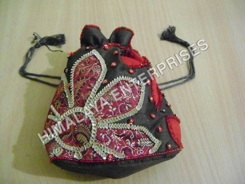 PATCH WORK HAND EMBROIDED POUCH