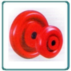 Red Polymer Wheels