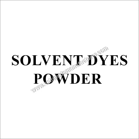 Powder Solvent Dyes