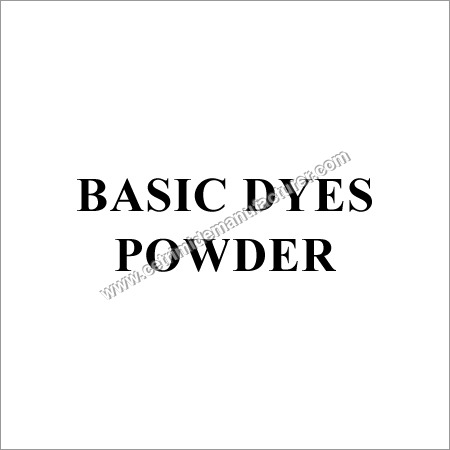 Basic Dyes Powder By Kemcolour International