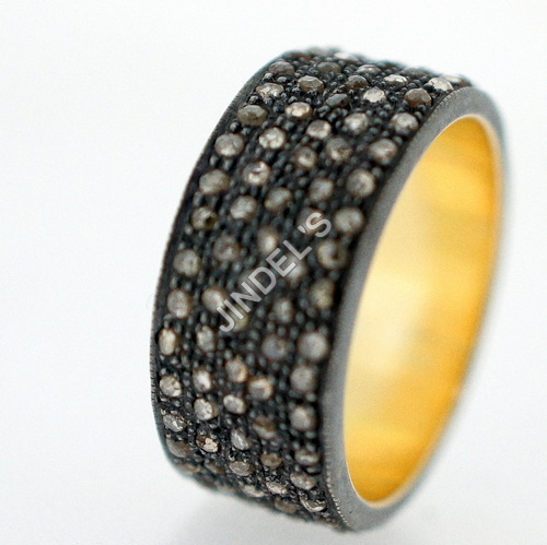Mammoth Pave Diamond Bangle
