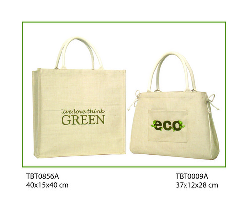 Plain & Designer jute bags