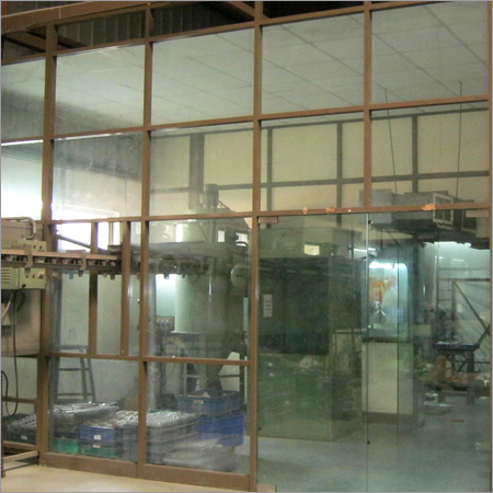 Aluminium Glazed Partition Service