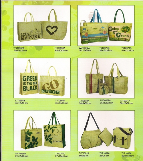 Jute Bags - Varying Sizes, Open Top | Eco-Friendly, Durable, Reusable, Stylish, Versatile, Customizable, Lightweight, Multiple Handles