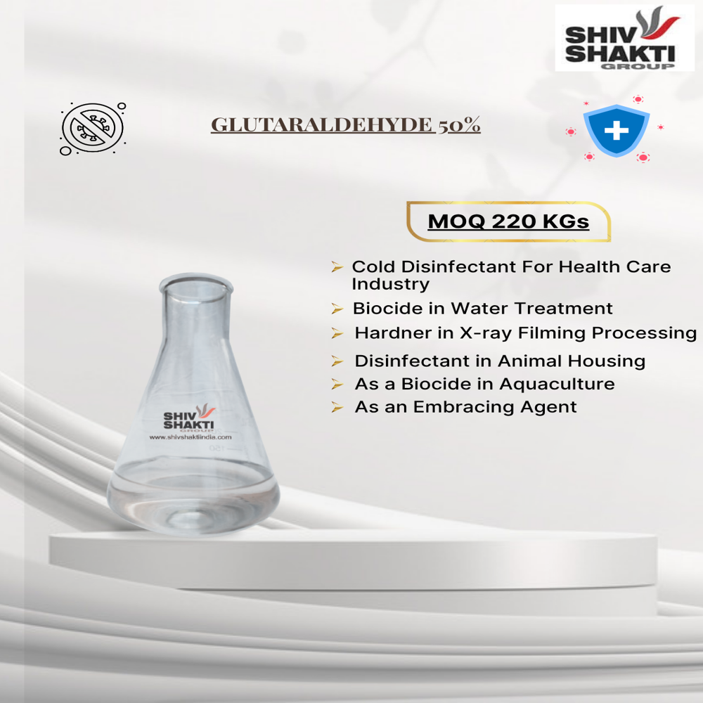 Gluteraldehyde 50% - Cas No: 111-30-8