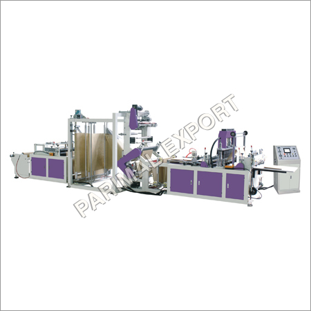 Non Woven D Cut Bag Making Machine