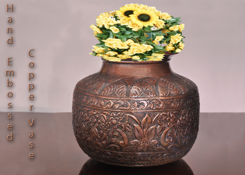 Copper Designer Vases