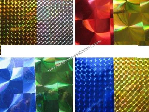 Soft Embossed Holographic Polyester Film