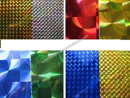 Soft Embossed Holographic Polyester Film