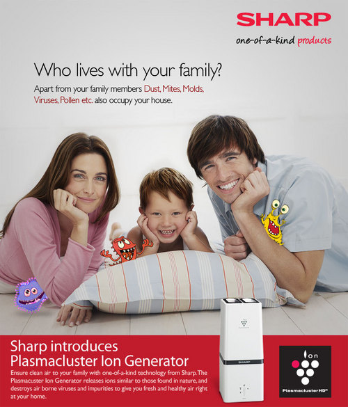 Sharp Plasmacluster Ion Generator