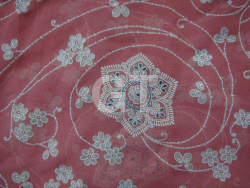 Embroidery with Jari