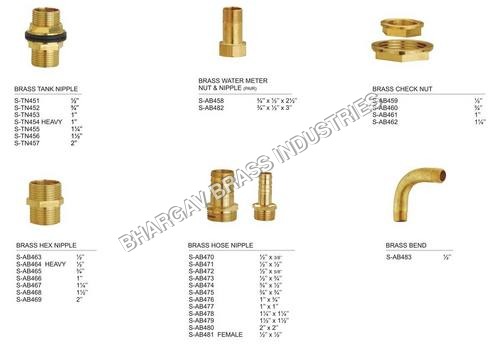 Golden Brass Sanitary Fittings