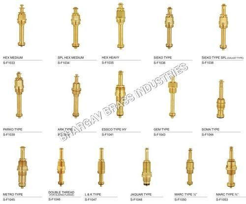 Concealed Brass Spindles