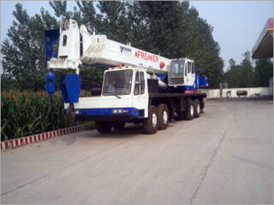 Mobile Cranes - 10m x 2.5m x 3m, White | Diesel Engine, 10-15 Tons Lifting Capacity, Cost Effective, Easy Maintenance, Reliable Performance