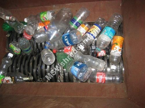 Plastic Bottle Shredder - Durable Steel Blades, All Sizes Capacity | Low Speed, Easy Operation, Optimal Maintenance