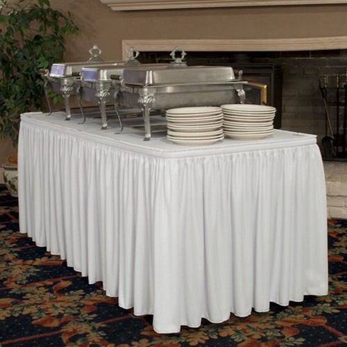 Waterproof Buffet Table Cover : Frill Table Cover
