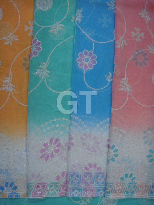 Printed Saree with Jari