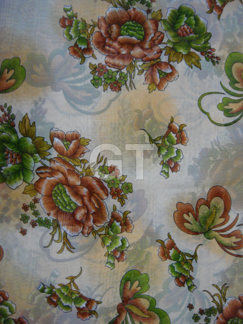 Printed Georgette Fabric
