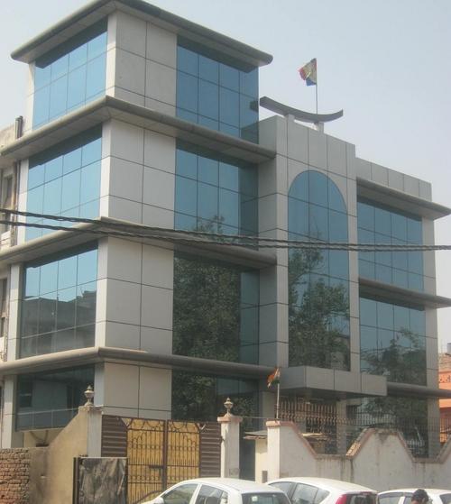 flag building