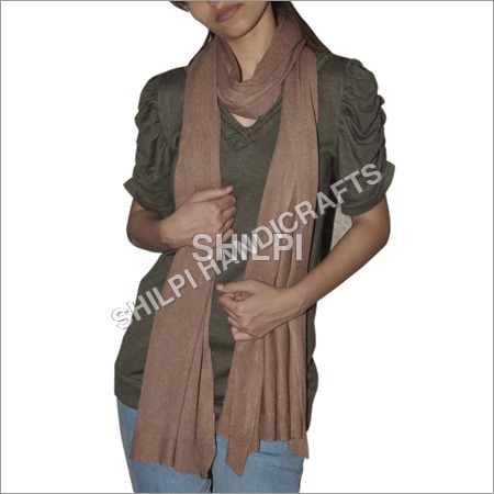 Bamboo Knitted Stole - Cotton Blend Standard Size | Light in Weight Quick Dry Washable Soft and Comfortable for Women