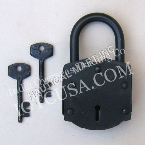 Old Fashioned Iron Lock