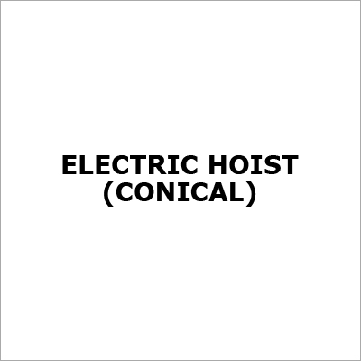 Electric Hoist (Conical)