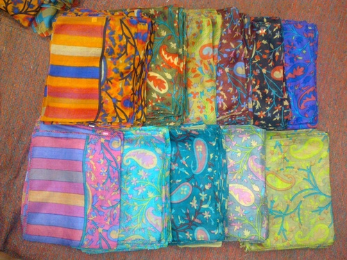 100% SILK KANI PRINTED STOLES