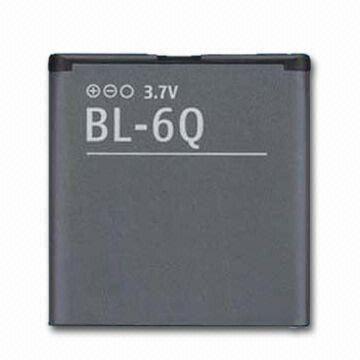 mobile phone battery for Nokia BL-6Q