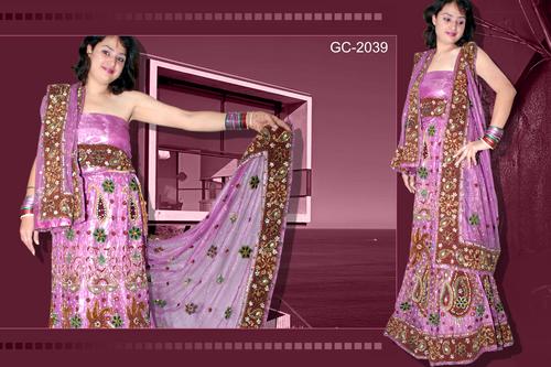 Designed Lehanga