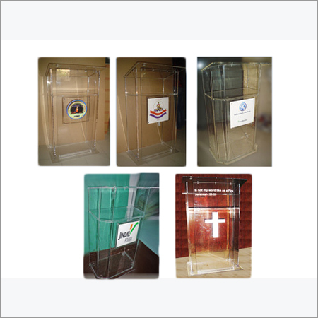 Podiums With Logo