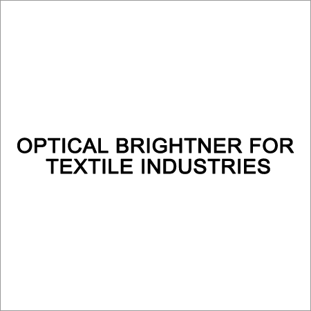 Textile Optical Brighteners