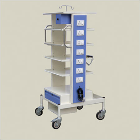 Hospital Monitor Trolley