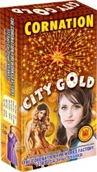 City Gold Yellow Glittering